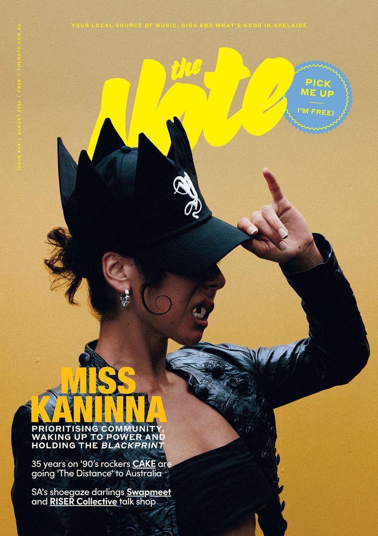 Cover of The Note #44 with Miss Kaninna